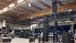 Test diffusion Line array DampB  Y8  Y SUB  VG SUB  Y10  D20 quotTICOSONO quot [upl. by Nitfa]