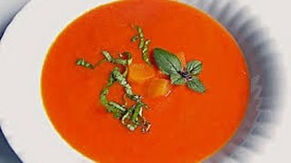 Leckere Rezepte Tomatensuppe mit Apfel scharf [upl. by Elleined]