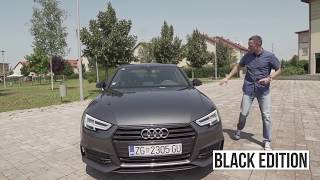 Tradicija na 4 kotača Audi A4 Blackline Edition  testirao Juraj Šebalj [upl. by Soalokcin]