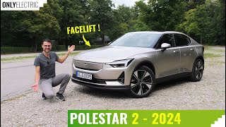 2024 Polestar 2 Facelift  Comes with all the Necessary Changes [upl. by Edlyn]