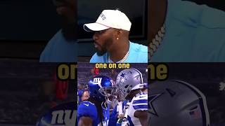 NFL 1v1 Matchups with Dez Bryant🔥🏈🍿nfl football athlete 1v1 sports shorts [upl. by Eicnarf]