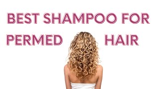 Top 3 Best shampoos for permed or curly hair  Gluten free  sulfatefree [upl. by Whall]