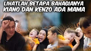 DI CUEKIN ‼️LIHATLAH BETAPA BAHAGIANYA KENZO DAN KIANO ADA MAMA DI KANTOR galerikiano [upl. by Airegin533]