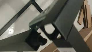 Unboxing and Assy of ikea ENHET metal Shelves [upl. by Rebmaed]