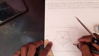 Lecture 10 Development of pentagonal pyramid [upl. by Lillian]