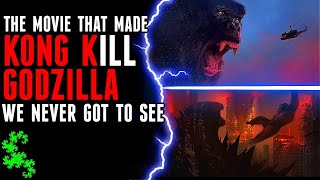 The Movie Where Kong KILLED Godzilla That We Never Got To See [upl. by Anilad]