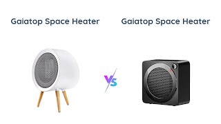 🔥GAIATOP Space Heater Comparison 1000W vs 500W 🔥 [upl. by Anuaf]