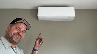 Fujitsu 2 Zone Ductless Installation Destroyed Mikey Pipes  6 Hour Install Beats Up HVAC Tech [upl. by Yasmeen671]