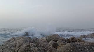 onde del mare  suono del mare  suoni per dormire  suoni rilassanti  sea  sounds of the sea [upl. by Sheedy]