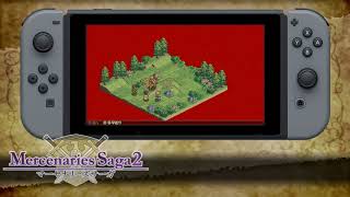 Trailer  Nintendo Switch  Mercenaries Saga Chronicles [upl. by Elaen254]