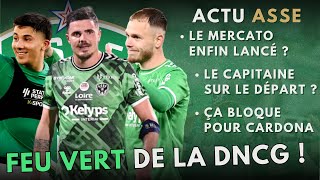 Actu ASSE  Feu Vert de la DNCG et Mouvements de Joueurs à Venir [upl. by Ioj]