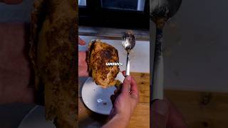 Grilled cheese sandwich using ONLY a spoon NO KNIVES [upl. by Eeuqram354]