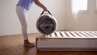 Tips amp Ideas How RollPacked Mattresses Work  IKEA Australia [upl. by Isa]