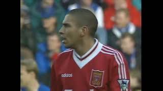 Stan Collymore scores the strangest goal ever seen at Ewood Park [upl. by Lemaj]