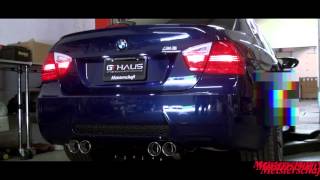 BMW E90 M3 Powered by Meisterschaft GT2 Performance Exhaust System [upl. by Hamas]