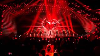 Conchita Wurst  You Are Unstoppable amp Firestorm live Eurovision Interval Act [upl. by Leoni]