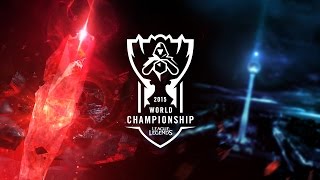 Worlds Collide The Final ft Nicki Taylor  Worlds 2015  League of Legends [upl. by Irot335]