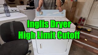 Inglis Dryer Clean Out Can I Get It Running [upl. by Einobe]