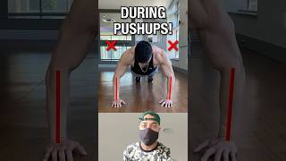 Dont do this during Push Up 😱 fitness exercise pushup workout [upl. by Rahas]