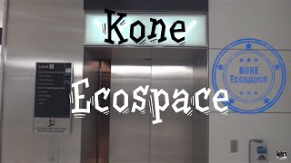 Kone Ecospace Elevator  San Francisco Airport San Francisco CA [upl. by Deeraf]