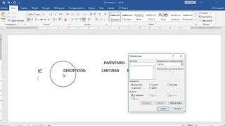 Word 2019 Aplicando Tabulaciones [upl. by Yelrah]