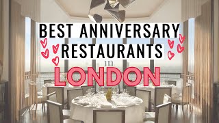 Best Restaurants in London for Anniversary Dinner [upl. by Kcirdor744]