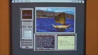 Apple Macintosh II 1987 Start Up and Demonstration [upl. by Ernestine]