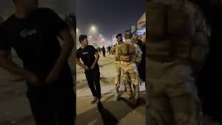 عركة بين حشد الشعبي والجيش العراقي 🥺في كربلاء [upl. by Saylor]