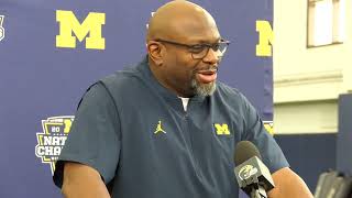 Michigan RB coach Tony Alford reveals why he left Ohio State for the Wolverines [upl. by Gnut]