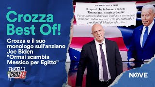 Crozza e il suo monologo sullanziano Joe Biden quotOrmai scambia Messico per Egittoquot [upl. by Sivart]