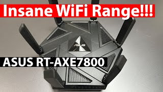 ASUS RTAXE7800 WiFi 6E The Ultimate Review  Unboxing Speed Tests Range Tests App Exploration [upl. by Yrekcaz]