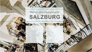 Kunst und Designmarkt Salzburg Eindrücke [upl. by Eizle947]