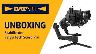 Stabilizátor Feiyu Tech Scorp Pro čierna  unboxing [upl. by Petra]