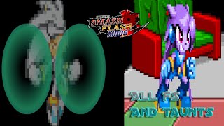 SSF2 Sandbox Patch 4 All Final Smashes and Taunts [upl. by Ruosnam361]