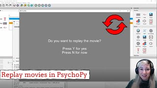 How to Replay Movies in PsychoPy 🎞️🔁 [upl. by Lednar247]