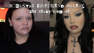 grwm  rockstar girlfriend makeup [upl. by Sadinoel351]