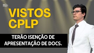 ALTERAÇÃO DE LEI MUDA REGRAS DO VISTO CPLP Ep 1192 [upl. by Yttisahc]