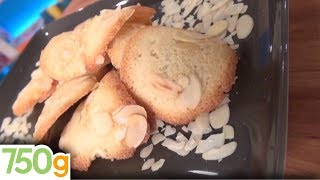 Recette des Tuiles aux amandes  750g [upl. by Ahsiekahs]