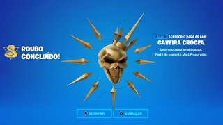 COMO COMPLETAR A MISSÃO CAVEIRA CRÓCEA MAIS RÁPIDO  FORTNITE [upl. by Adalard]