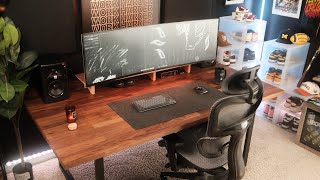 How to Build a Budget Desk Setup from IKEA  Amazon [upl. by Taam48]