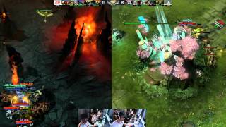 Dota 2  TI3  Epic base race  Alliance vs LGD [upl. by Gershom]