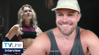 Stephen Amell and the Heels Cast on Crystals Win AJ Mendez Appearance  Season 2 Interview [upl. by Audris]