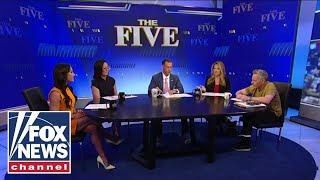 The Five reacts to Kamala Harris CNN interview [upl. by Halet]