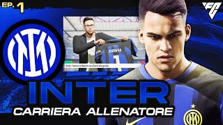 SONO IL NUOVO ALLENATORE DELL INTER  EA FC 24 CARRIERA ALLENATORE EP1 [upl. by Anait573]