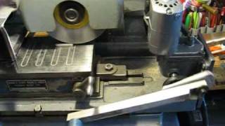 Home made Surface Grinder auto feed [upl. by Bonne764]