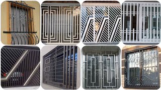 Latest IronAluminium window grill designs  best Window grill collection [upl. by Vick]