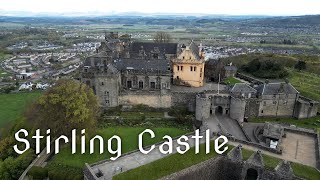 Stirling Castle  Stirling  Scotland  4K  DJI Mini 3 Pro [upl. by Annoled368]