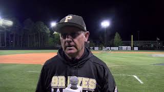 Baseball vs Barton  Post Game Interview [upl. by Belva]