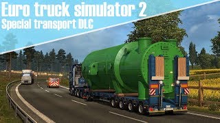 Euro Truck Simulator 2  Extreme grote vracht transporteren Special transport DLC [upl. by Asiram]