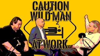 Wild Man v Ann Drogyne Interviewer Falls Asleep 3 Times [upl. by Yartnod]